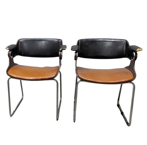Paire fauteuils vintage - paire, de