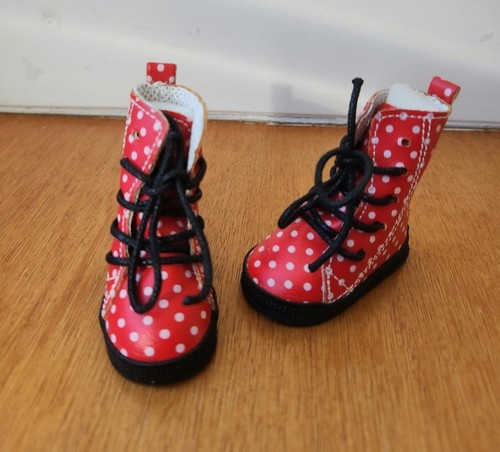 Chaussure botte rouge - botte, 60mm