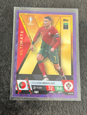 Topps Match Attax UEFA EURO 2024 Cristiano Ronaldo Ultimate XI Purple #UXI9