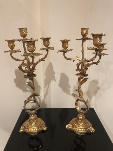 Grande paire candélabre - grande,