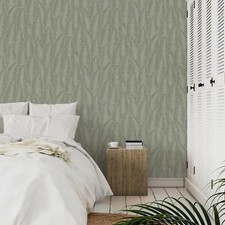 Métallique Feuilles Palmeira