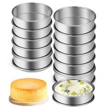 12 Pièces Cercle Tartelette