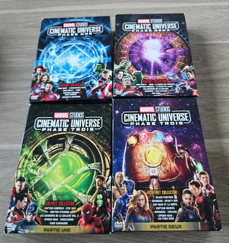 Coffret dvd marvel - dvd,