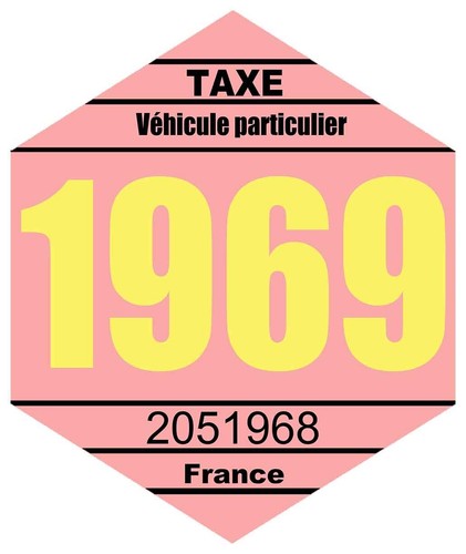 Sticker vignette vintage - sticker,