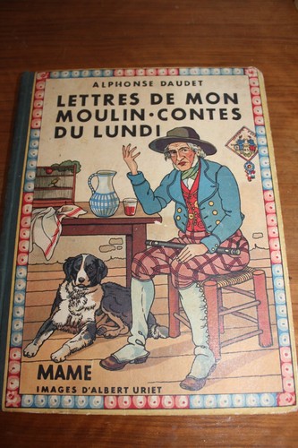 Ancien livre lettres mon - lettres, de