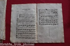 ✒ ca.1807 Partition gravée