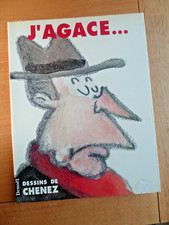 J'AGACE DESSINS DE CHENEZ L'EVENEMENT DU JEUDI (1991, POLITIQUE MITTERRAND)