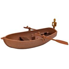 Playmobil grand bateau marron rames lanterne soldats espagnols pirate île