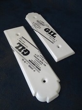 x2 rare ancienne plaque de