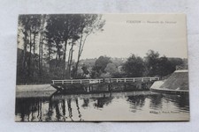 Cpa 1937, Vierzon, passerelle