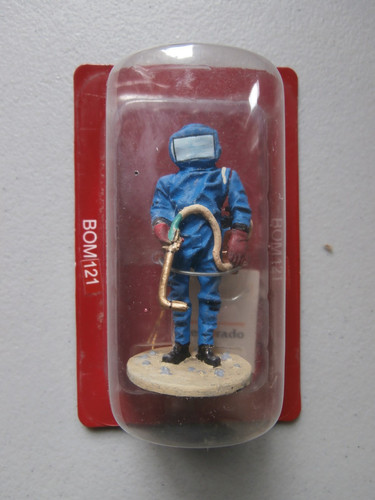 Figurine plomb sapeur pompier - figurine,