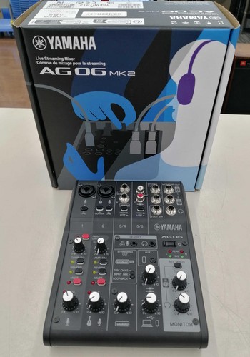 Yamaha ag06mk2 audio interface - ag06mk2,