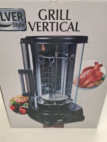 Grill vertical silver style - grill,