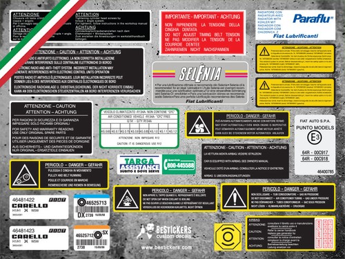Kit adhésifs labels - adhésifs,