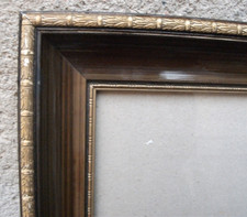 Cadre style XIXème+verre