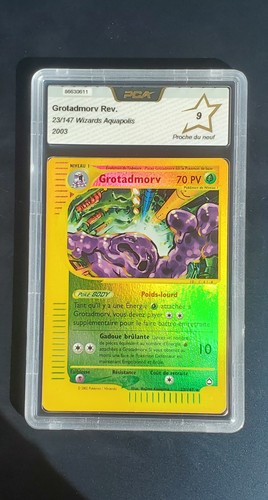 Carte pokémon grotadmorv - carte,