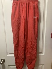 Vintage Asics Red Nylon Track