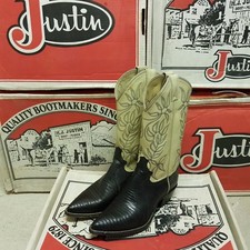 JUSTIN women's boots Iguana