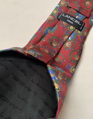 Cravate 100 soie lancel paris - 100%,