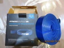 Bande de Résistance Élastique Fitness Musculation Pilates Crossfit Bleue