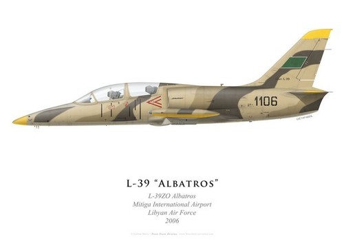 Print 39zo albatros force - l-39zo,