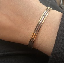 bracelet jonc or 18 carats 1