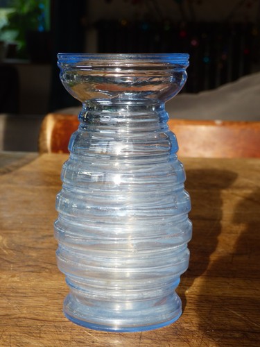 Vase jacinthe bleu - jacinthe, vintage
