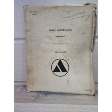 Autobianchi Primula 65S Coupe S - 1969 - Aide memoire Constructeur