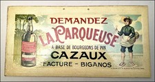 AFFICHETTE PUBLICITAIRE - LA