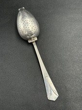 WMF – Cuillère / infuseur à thé en métal argenté début XXe