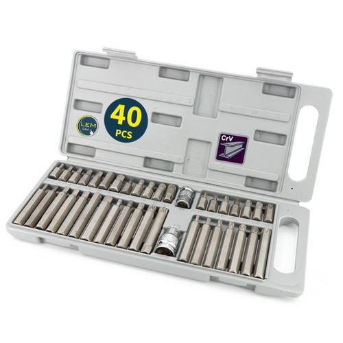 Coffret embout vissage 40 - coffret,
