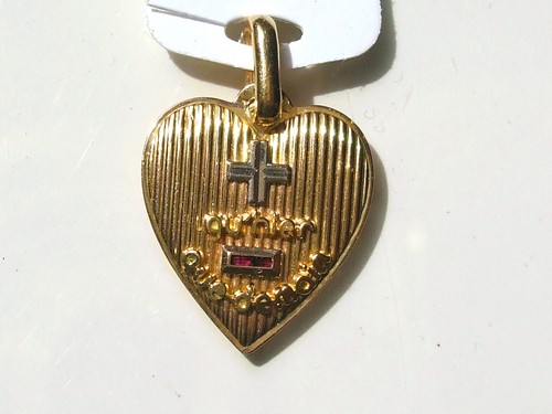 Beau pendentif coeur qu - pendentif, +