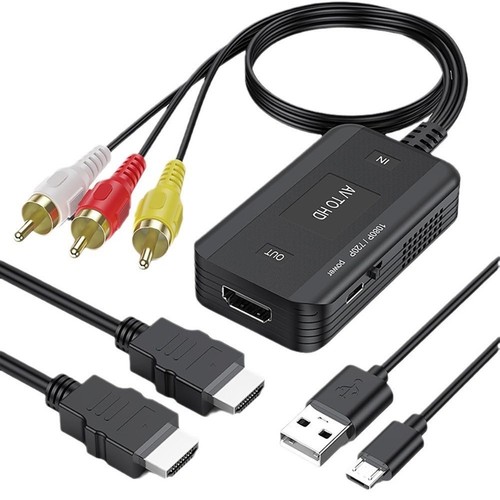 Convertisseur pour rca vers - convertisseur, av