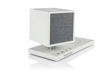 Tivoli Audio Revive Blanc Gris Station D'Accueil Pour Haut-Parleur Smartphone