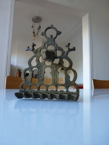 Lampe huile hanoukkiyyah - a,