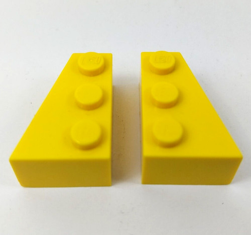 Lego yellow wedge 3x2 réf - wedge,