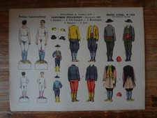 Poupées à habiller Costumes étranger Exposition 1900 Imagerie Epinal - Doll 2