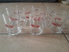 LOT DE 6 TASSES A CAFE- MAISON DU BON CAFE - ARC