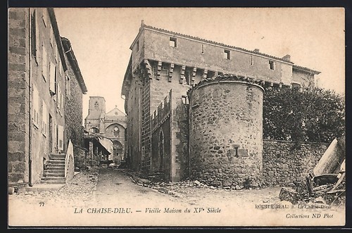 Cpa chaise dieu vieille - cpa, chaise-dieu,