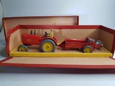 Dinky-Toys COFFRET TRACTEUR et EPANDEUR MASSEY HARRIS N°27AC