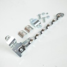 Béquille latérale RSM pour Moto 50 NC torsadé chromé 27cm bras rond Neuf