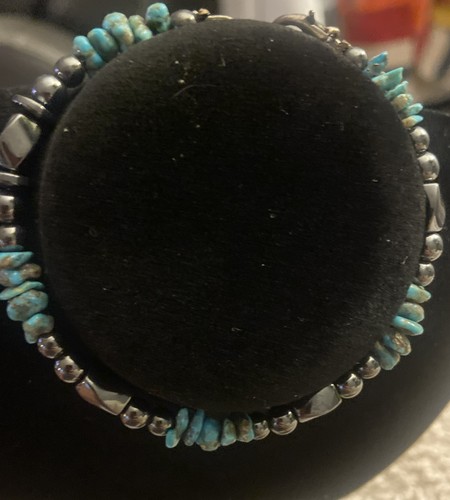 Turquoise and sterling - turquoise, silver