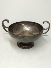 COUPE À ANSES MÉTAL ARGENTÉ