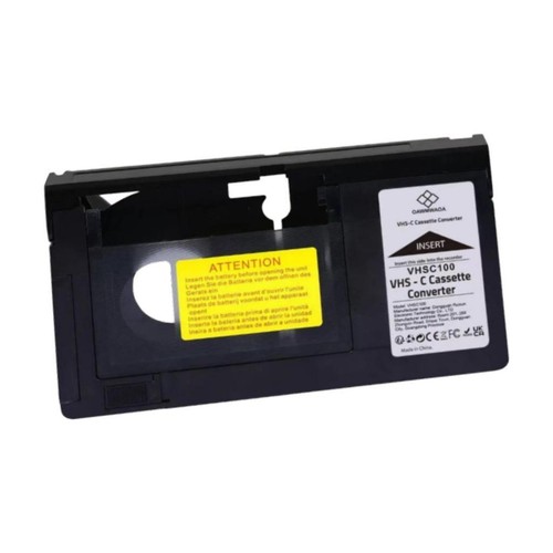 Adaptateur cassette vhs c - de,