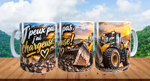 Mug humour peux pas - pas, j'ai