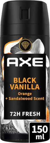 Déodorant homme black vanilla - black,