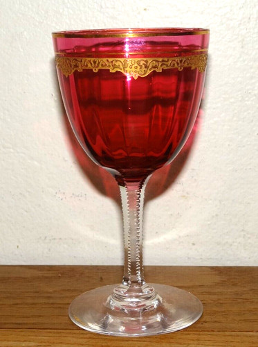 Rare verre saint louis - saint, modèle
