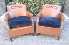 PAIRE DE FAUTEUILS EN