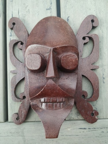 Masque artisanal bois - artisanal,
