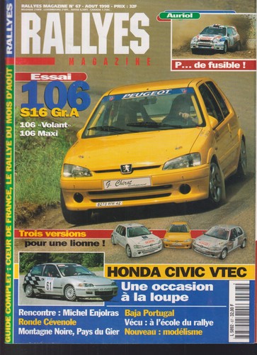 Rallyes magazine auriol - rallyes, n°67